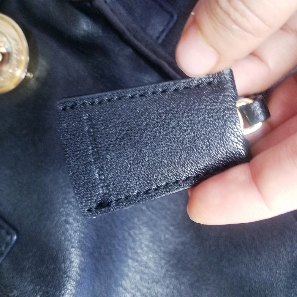 🌸Michael Kors |‎ Leather Black Medium Sized Bag - Picture 7 of 9
